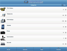 Tablet Screenshot of maroc-ventes.com